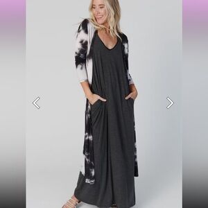Magic Fit Tie-Dye Long Sleeve Cardigan